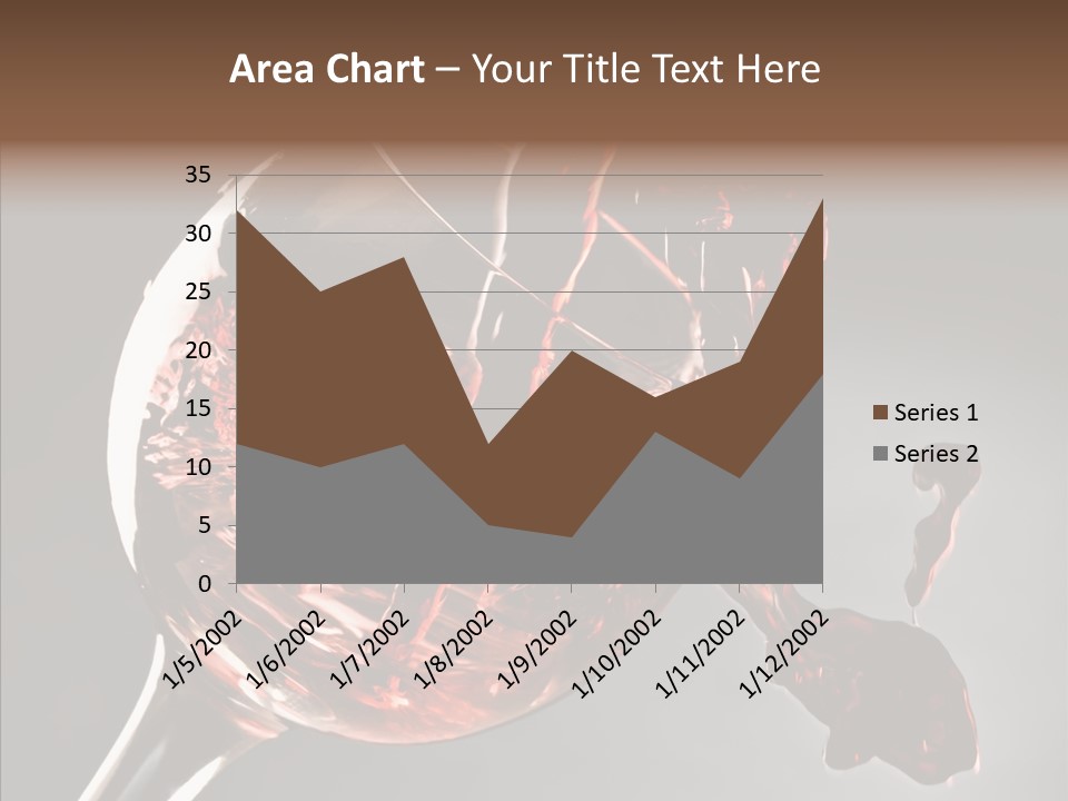 Isolated Winery Shape PowerPoint Template