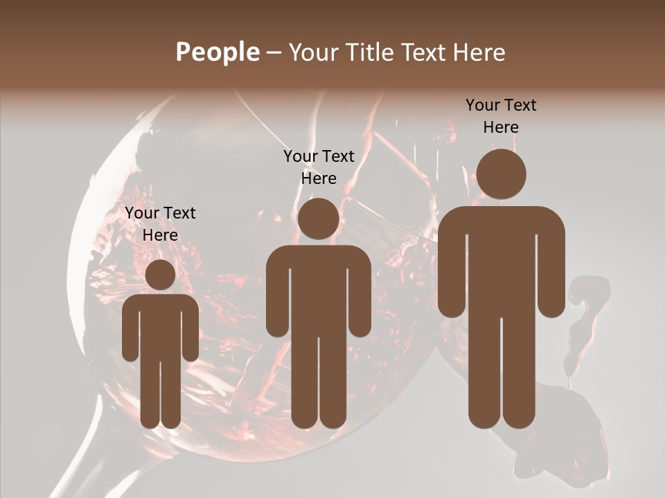 Isolated Winery Shape PowerPoint Template