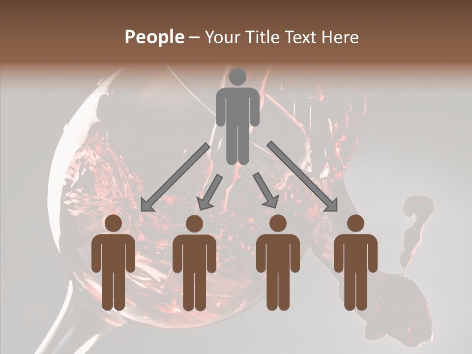 Isolated Winery Shape PowerPoint Template