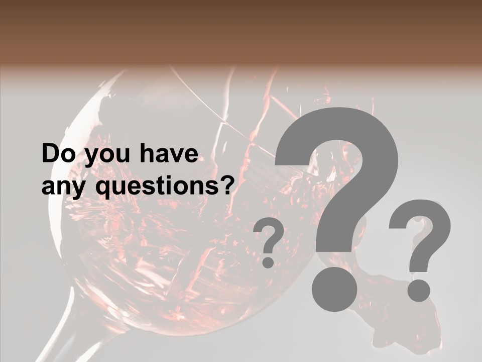 Isolated Winery Shape PowerPoint Template