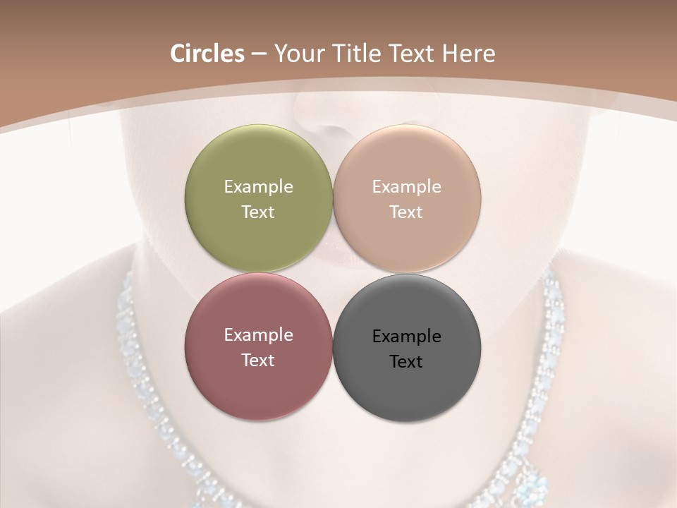 Woman Hair Look PowerPoint Template