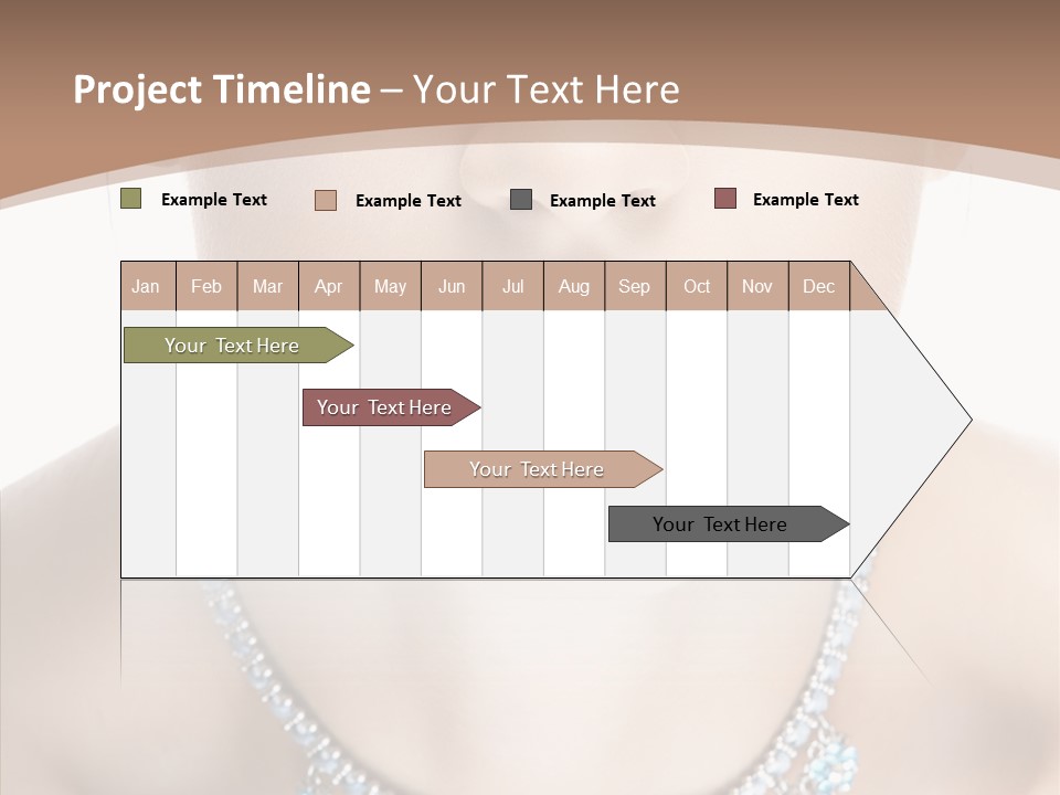 Woman Hair Look PowerPoint Template
