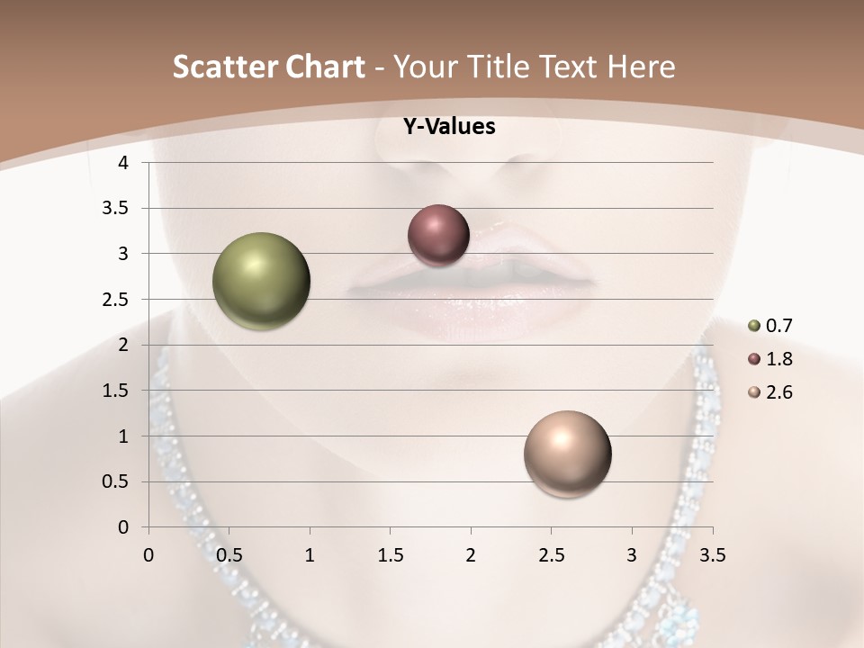 Woman Hair Look PowerPoint Template