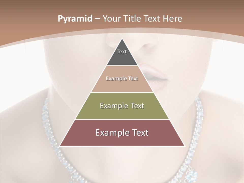 Woman Hair Look PowerPoint Template