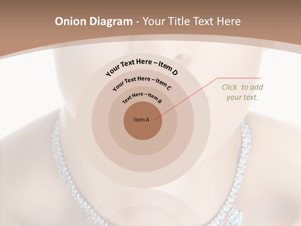 Woman Hair Look PowerPoint Template