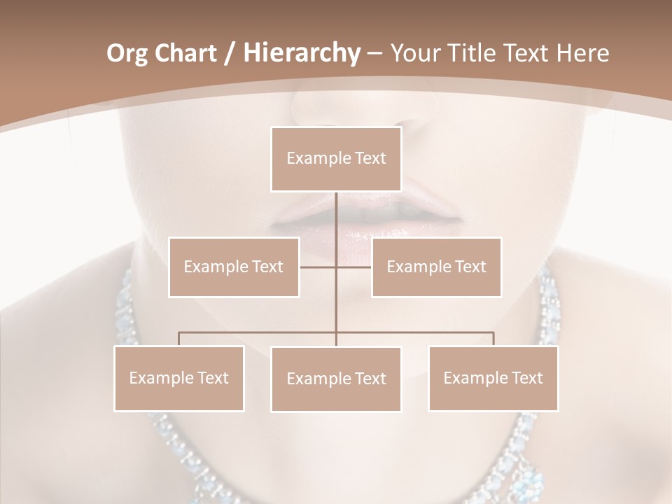 Woman Hair Look PowerPoint Template