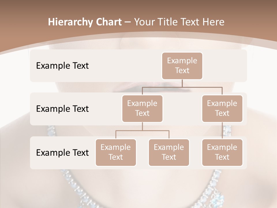 Woman Hair Look PowerPoint Template