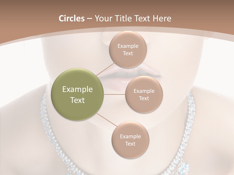 Woman Hair Look PowerPoint Template