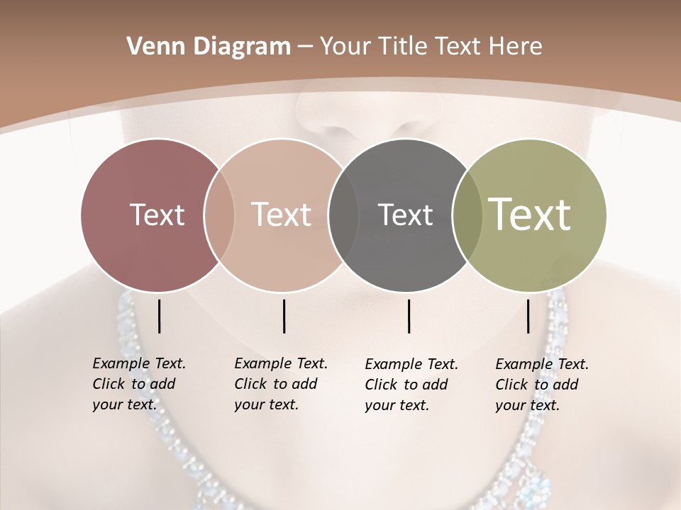 Woman Hair Look PowerPoint Template