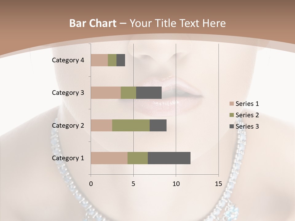 Woman Hair Look PowerPoint Template