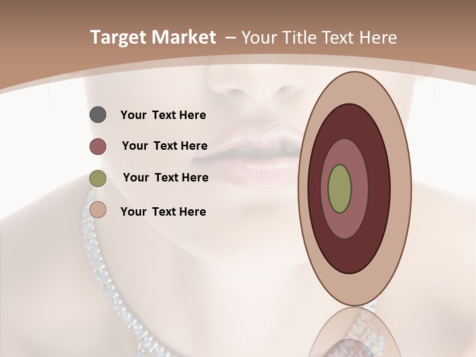 Woman Hair Look PowerPoint Template