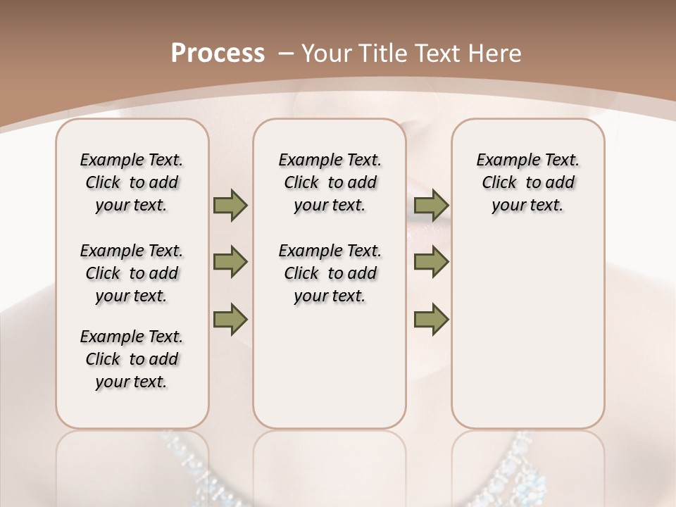 Woman Hair Look PowerPoint Template
