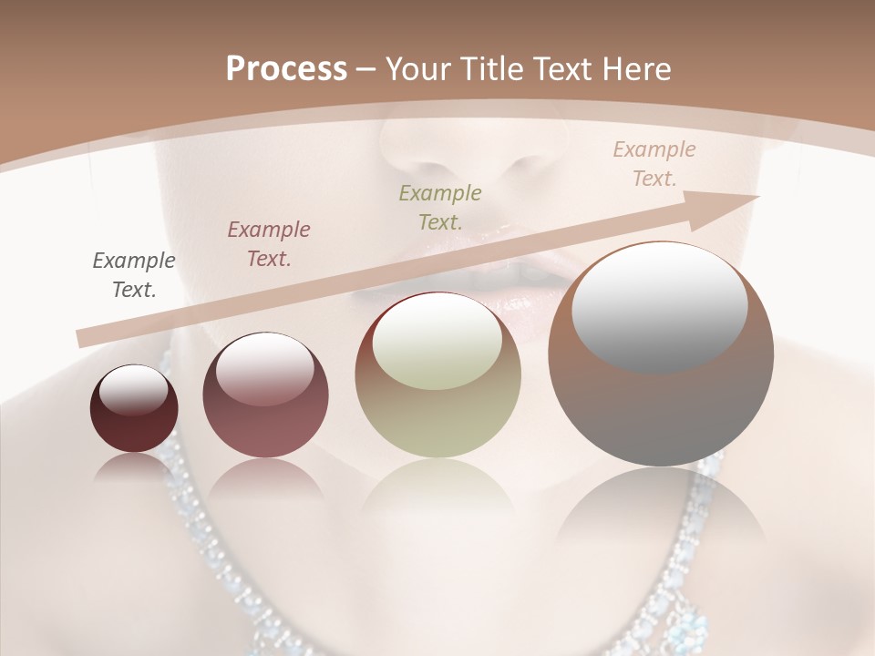 Woman Hair Look PowerPoint Template