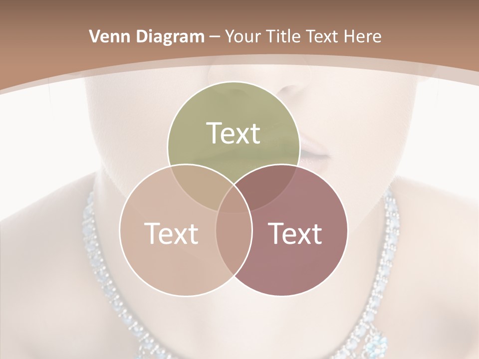 Woman Hair Look PowerPoint Template