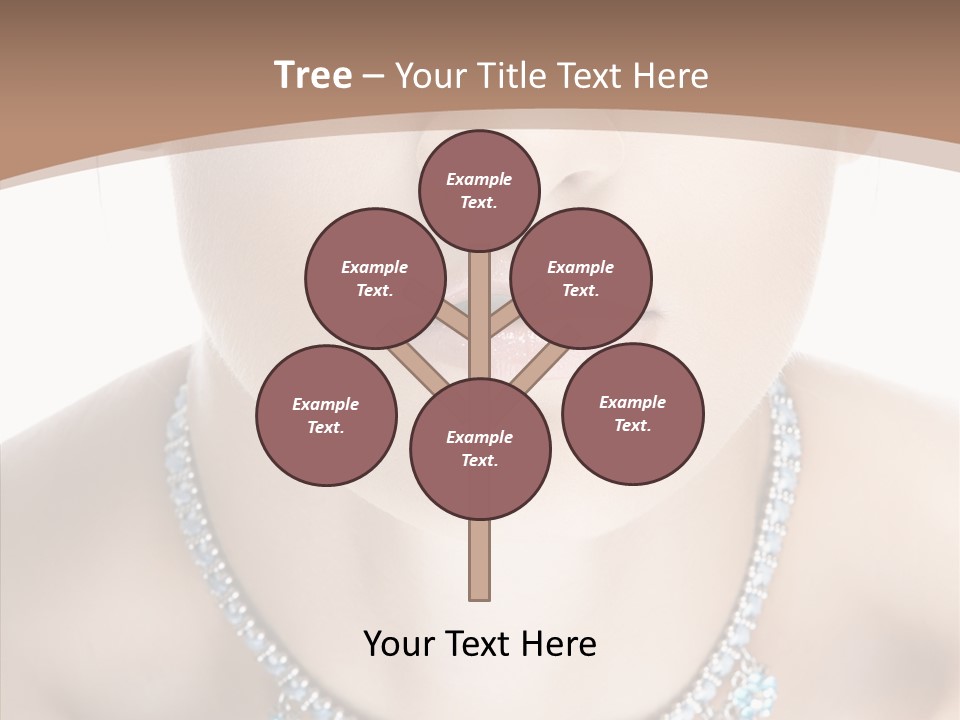 Woman Hair Look PowerPoint Template