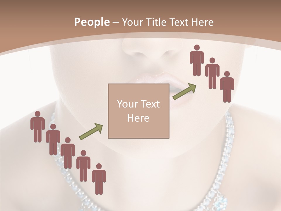 Woman Hair Look PowerPoint Template