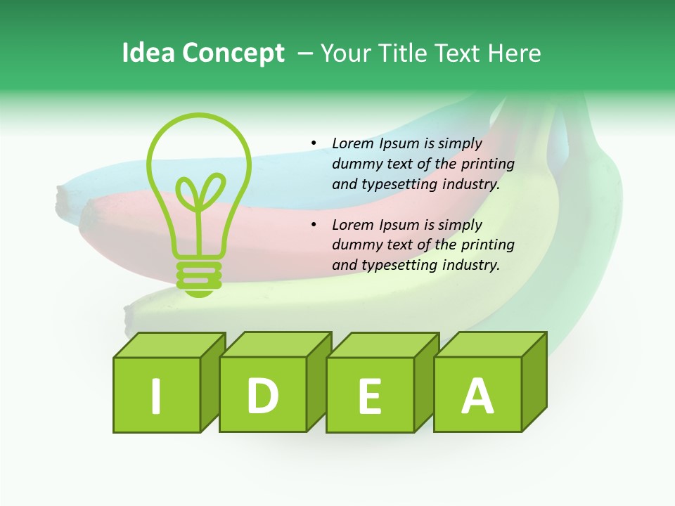 Eat Concept Different PowerPoint Template