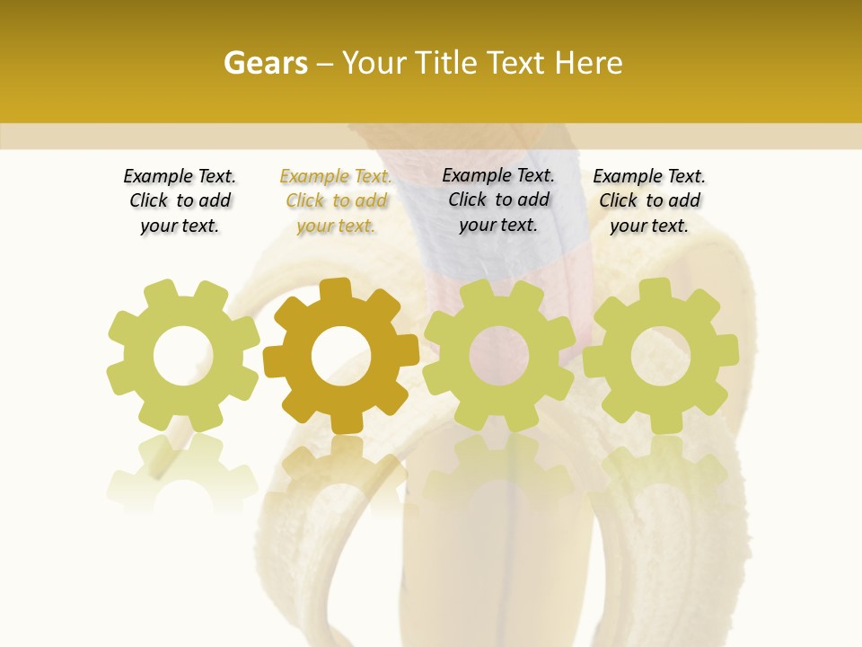 Breakfast Snack Bright PowerPoint Template