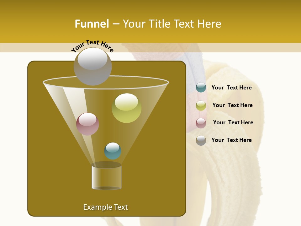 Breakfast Snack Bright PowerPoint Template