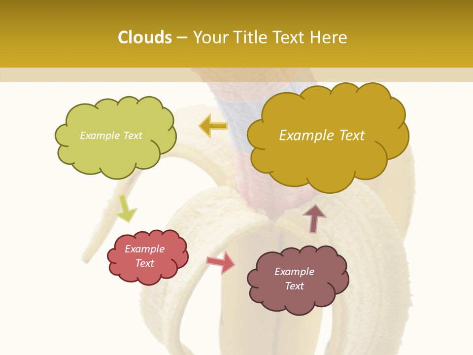Breakfast Snack Bright PowerPoint Template