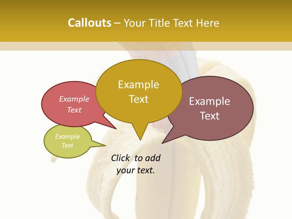 Breakfast Snack Bright PowerPoint Template