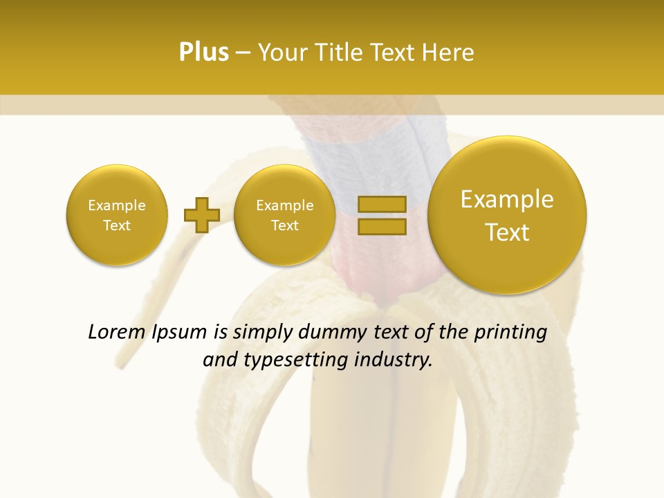 Breakfast Snack Bright PowerPoint Template