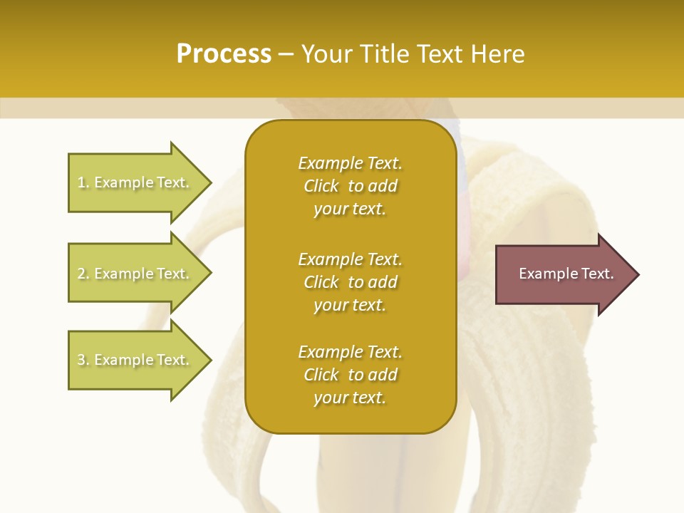 Breakfast Snack Bright PowerPoint Template
