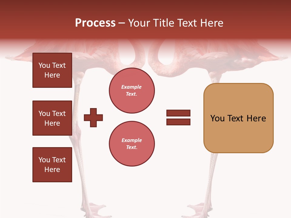 Birds Water Soulmate PowerPoint Template