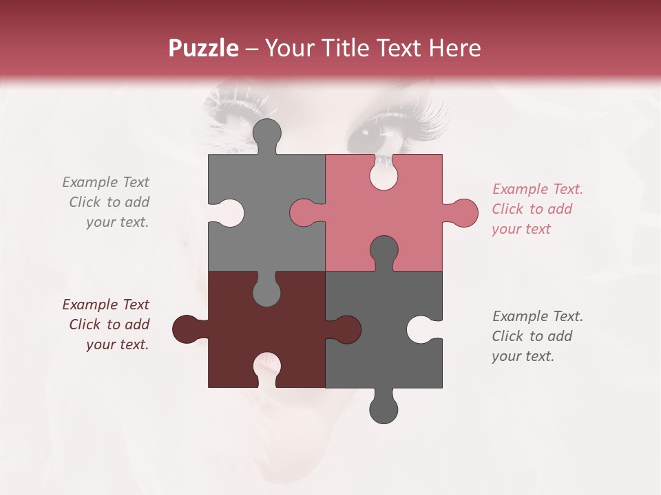 Mouth Teenage Different PowerPoint Template