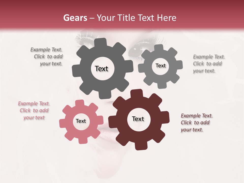 Mouth Teenage Different PowerPoint Template