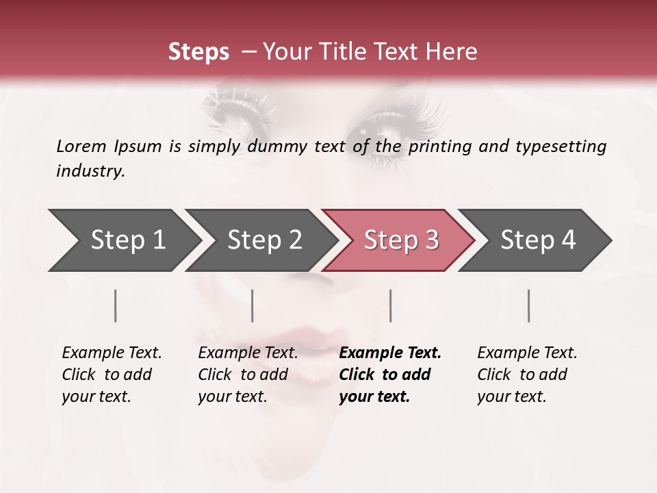 Mouth Teenage Different PowerPoint Template