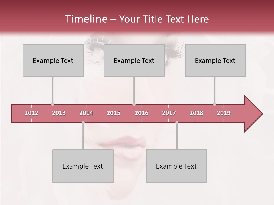 Mouth Teenage Different PowerPoint Template