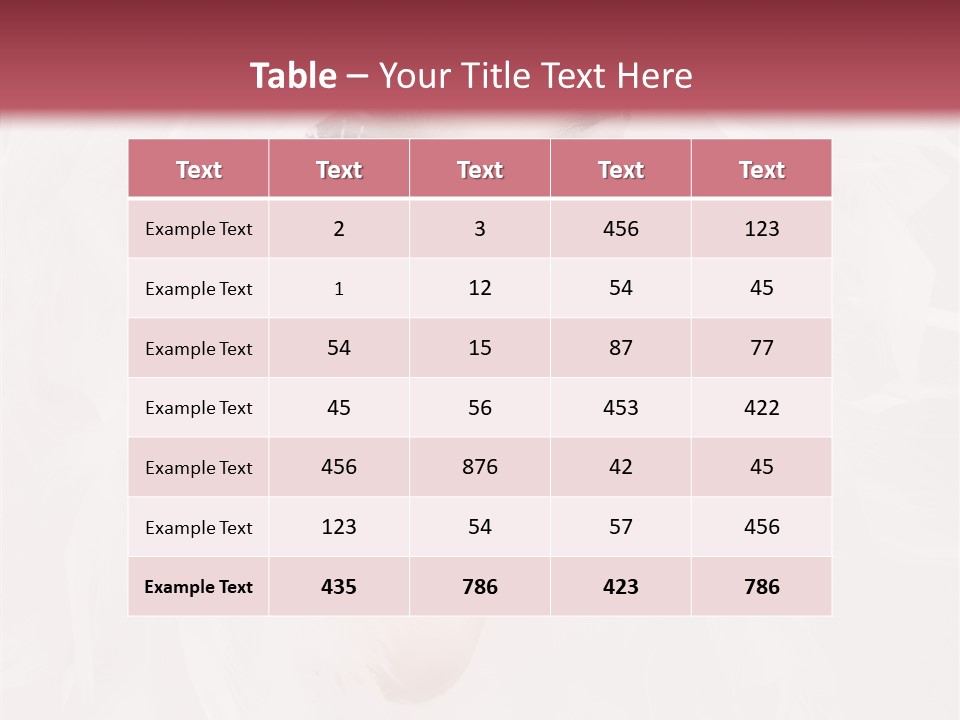 Mouth Teenage Different PowerPoint Template