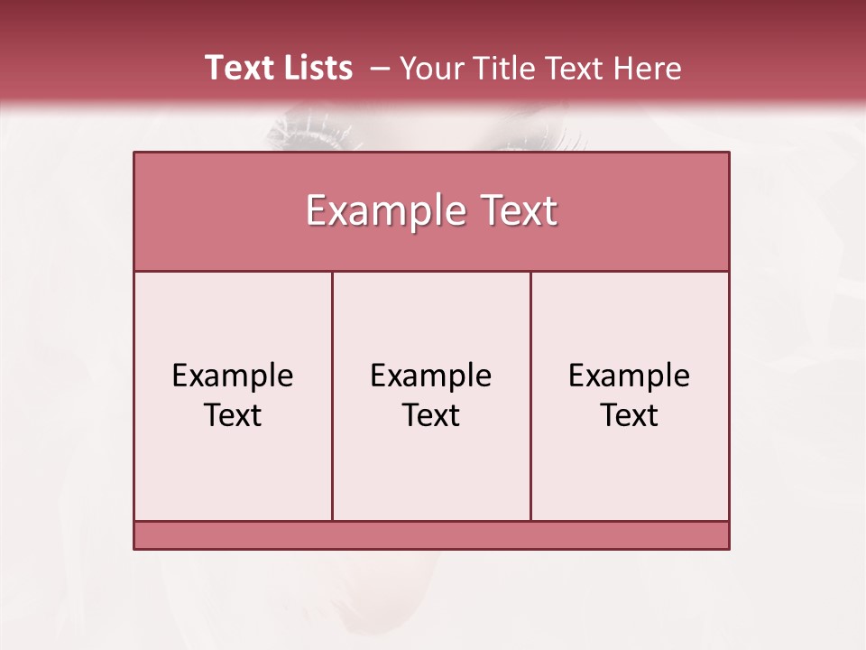 Mouth Teenage Different PowerPoint Template
