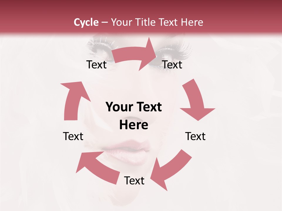 Mouth Teenage Different PowerPoint Template