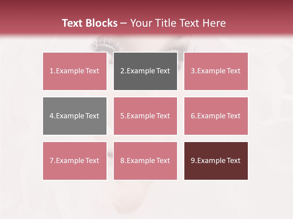 Mouth Teenage Different PowerPoint Template