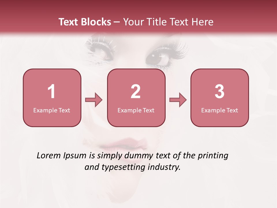 Mouth Teenage Different PowerPoint Template