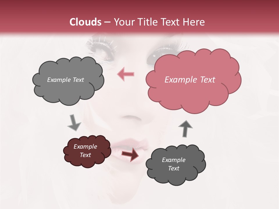 Mouth Teenage Different PowerPoint Template