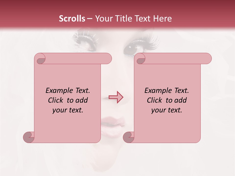 Mouth Teenage Different PowerPoint Template
