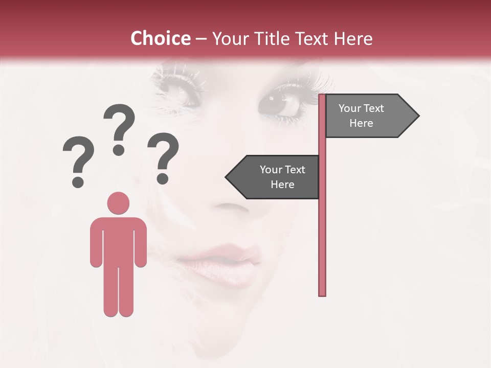 Mouth Teenage Different PowerPoint Template