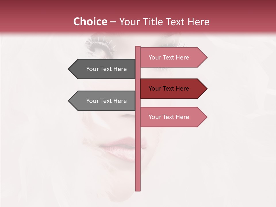 Mouth Teenage Different PowerPoint Template