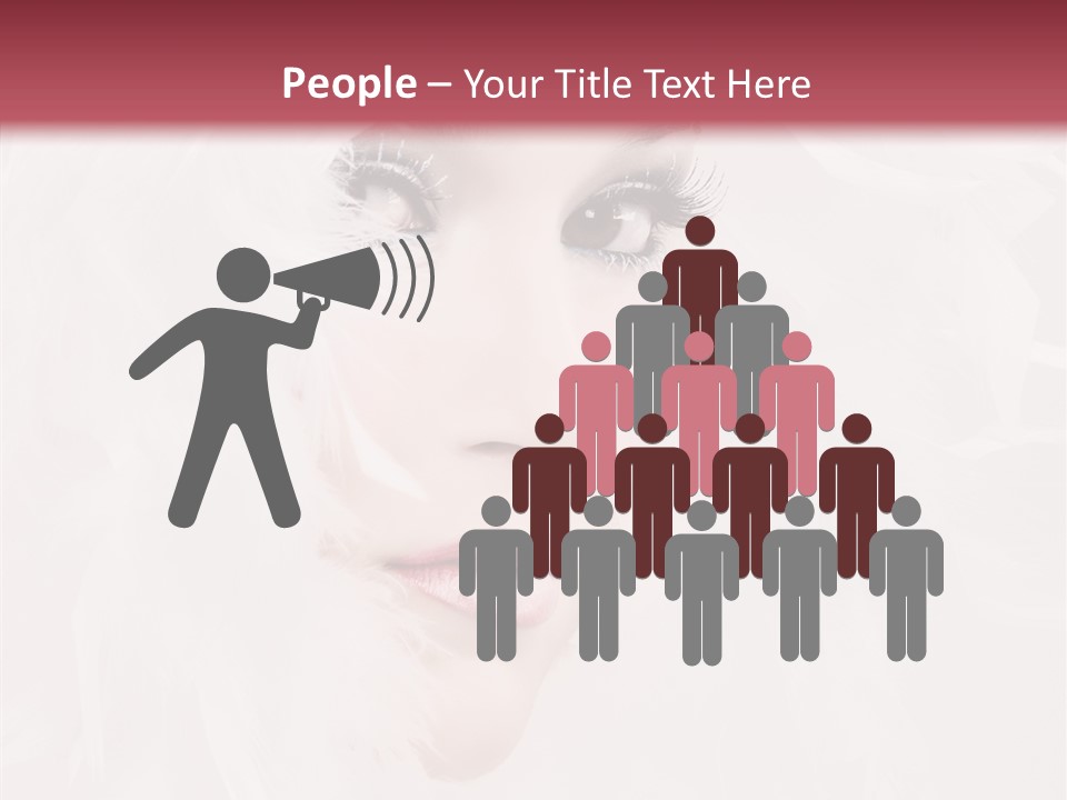 Mouth Teenage Different PowerPoint Template