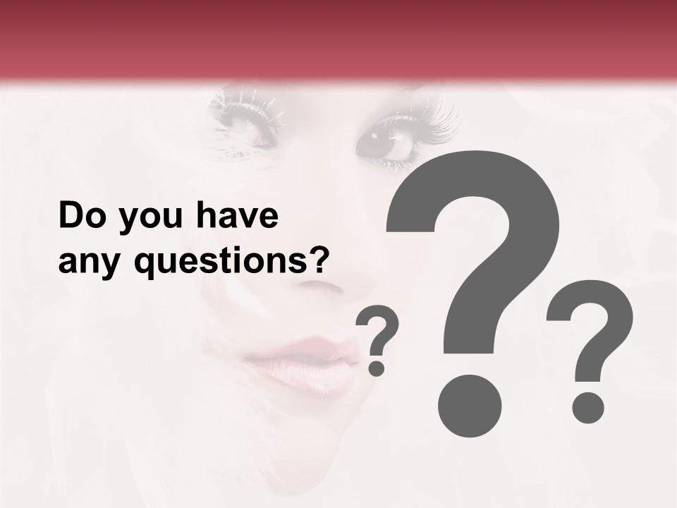 Mouth Teenage Different PowerPoint Template