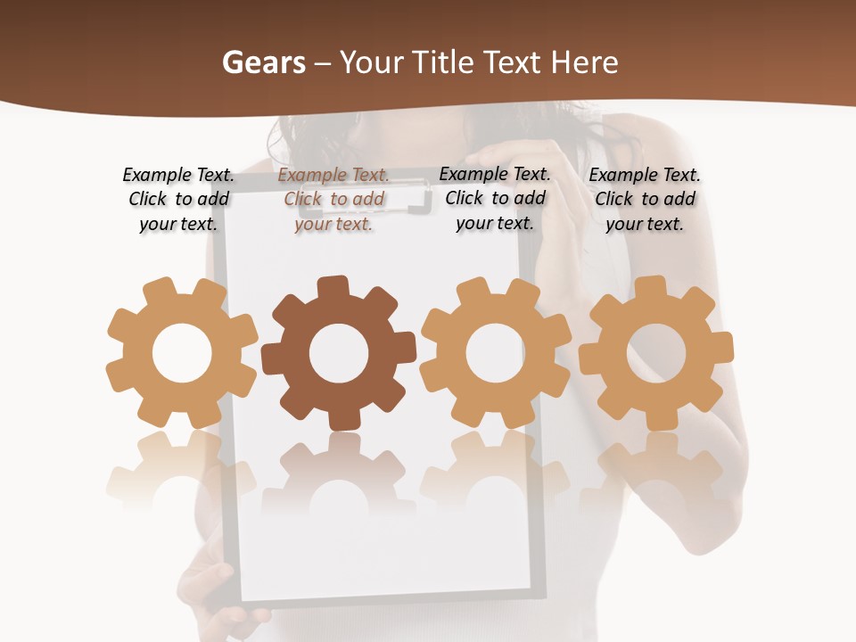 Engineer Beauty Building PowerPoint Template