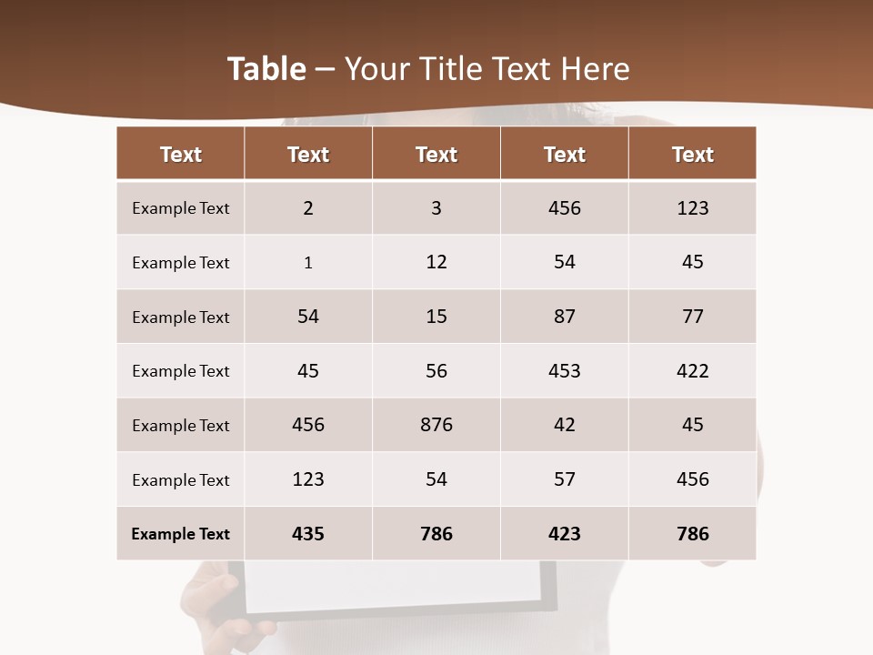 Engineer Beauty Building PowerPoint Template