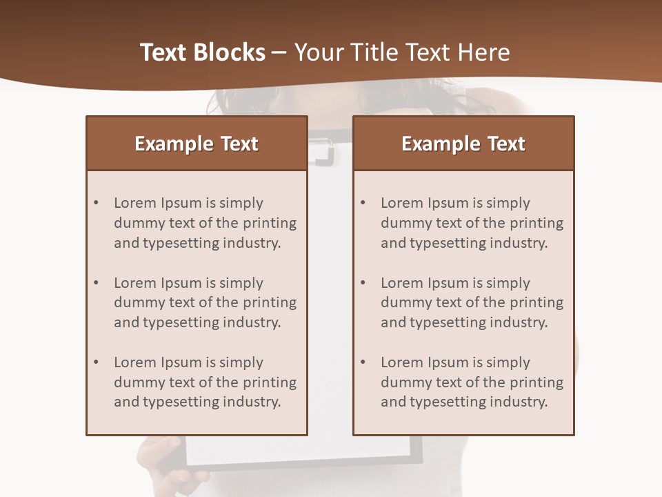 Engineer Beauty Building PowerPoint Template