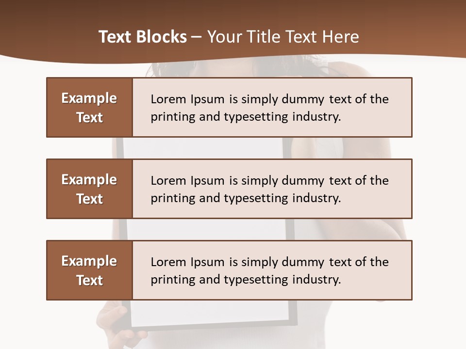 Engineer Beauty Building PowerPoint Template