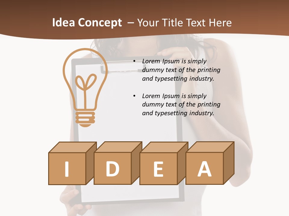 Engineer Beauty Building PowerPoint Template