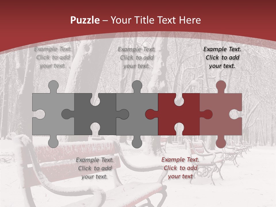 Cold Noon Park PowerPoint Template