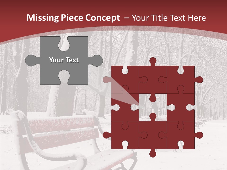 Cold Noon Park PowerPoint Template